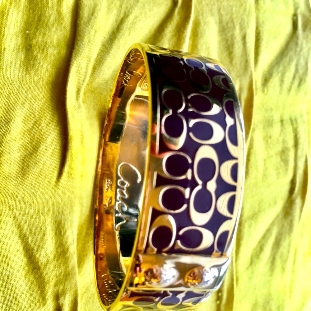 Coach bangle bracelet.